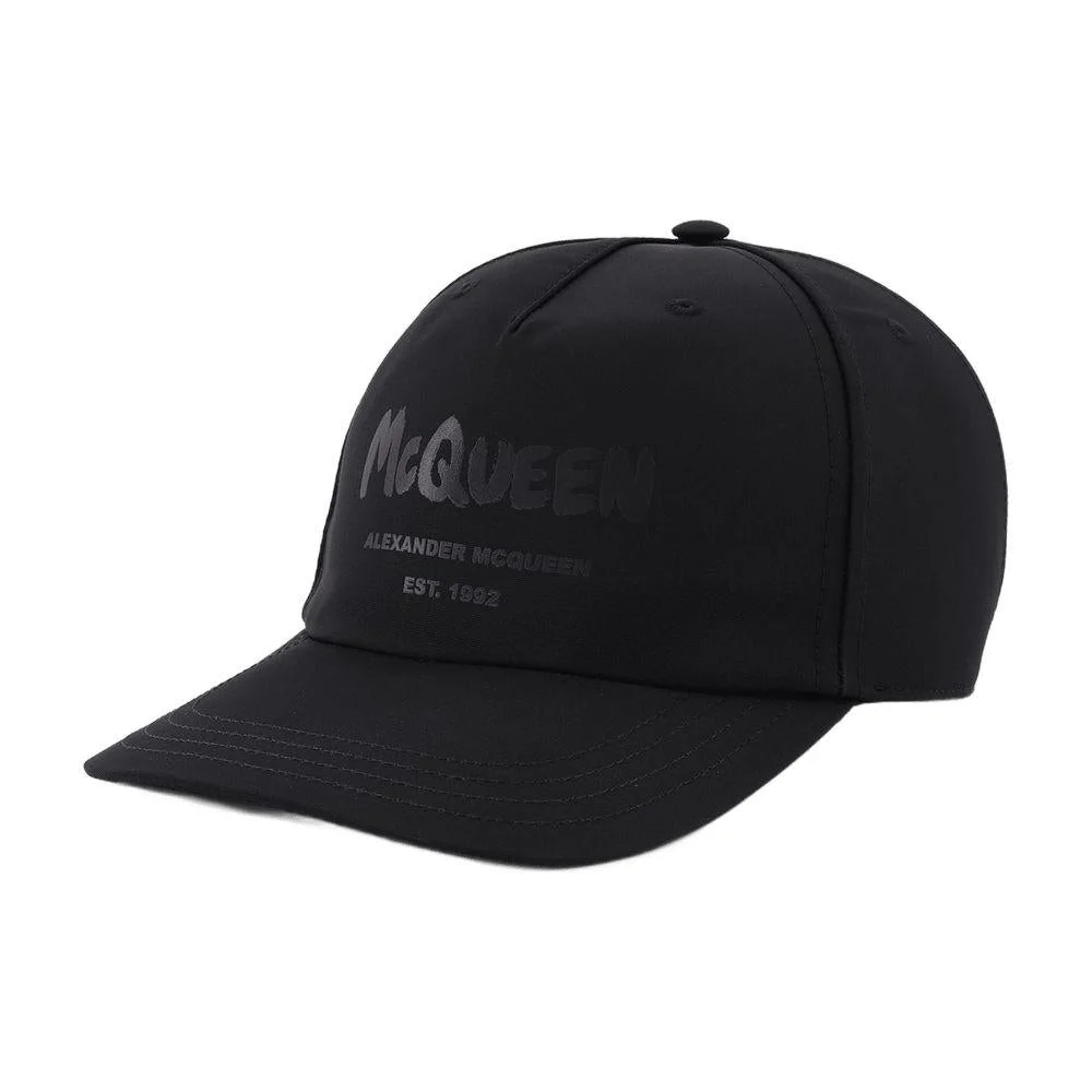 ALEXANDER MCQUEEN 'TONAL GRAFFITI' CAP - 1