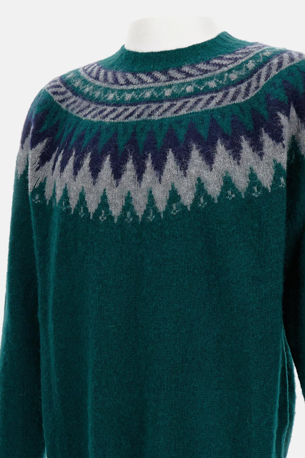 Wool Crewneck Sweater - 3