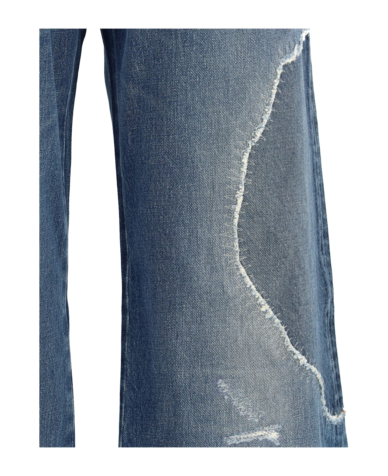 Cotton Denim Jeans - 3