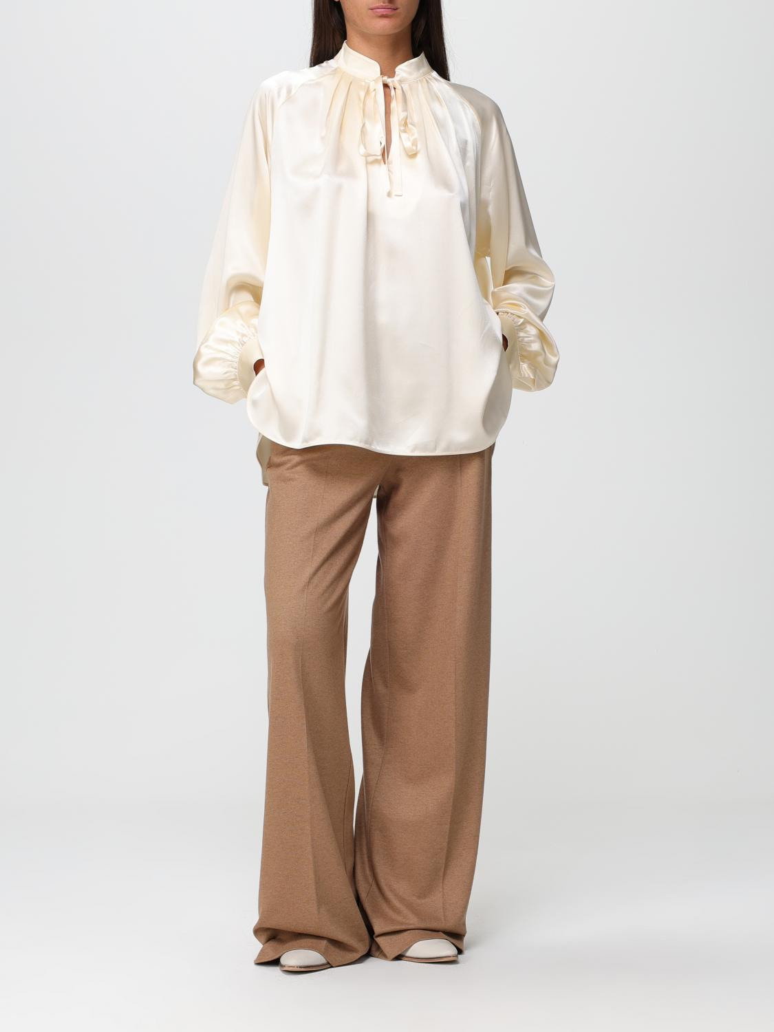 Max Mara Top Woman Cream - 2