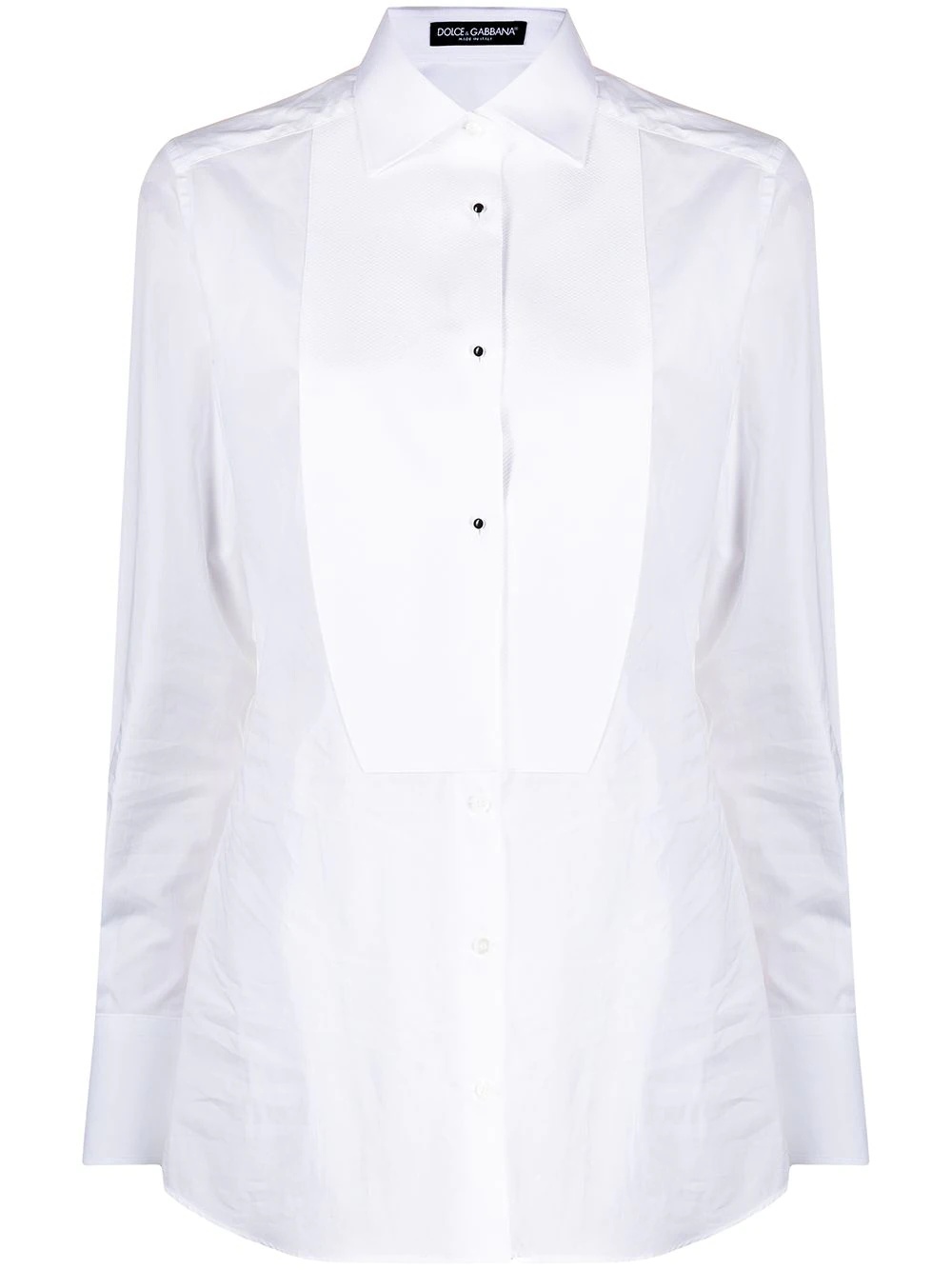 long-sleeve poplin shirt - 1