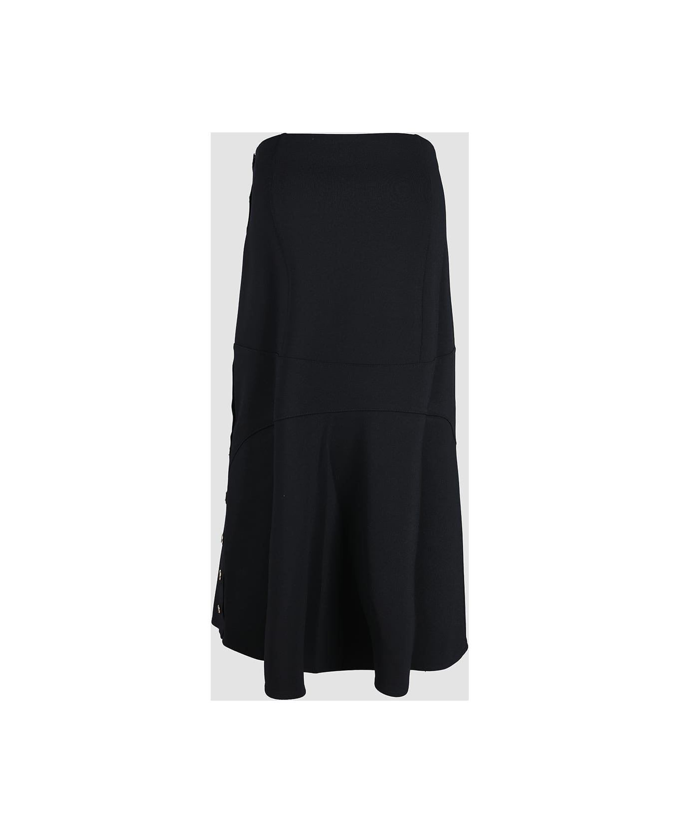 Black Midi Skirt - 2