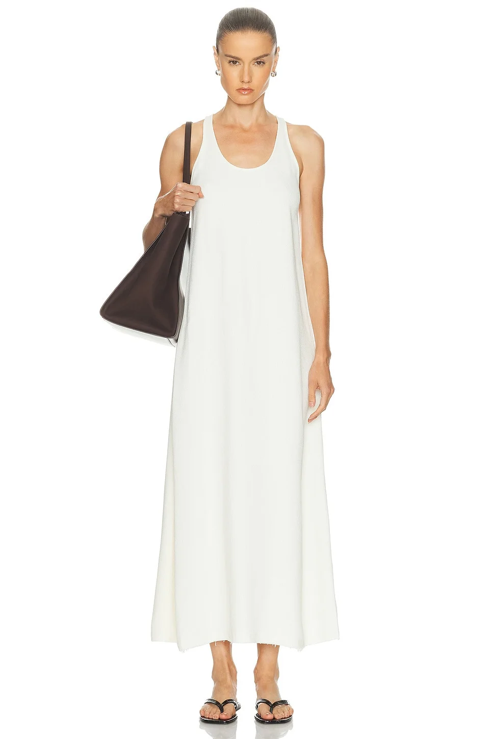 Scoop Neck Sabl? Dress - 1