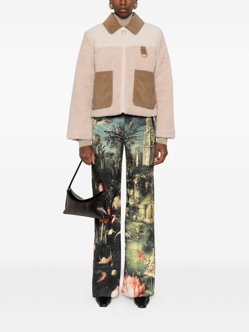 Barbour corduroy-collar jacket outlook