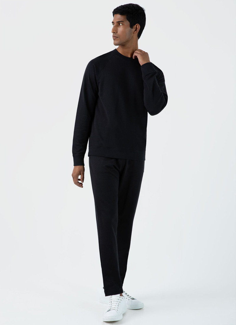 Sunspel Sea Island Cotton Sweatshirt outlook
