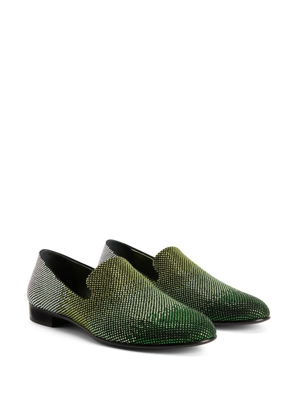 Lewis rhinestone loafers - 2