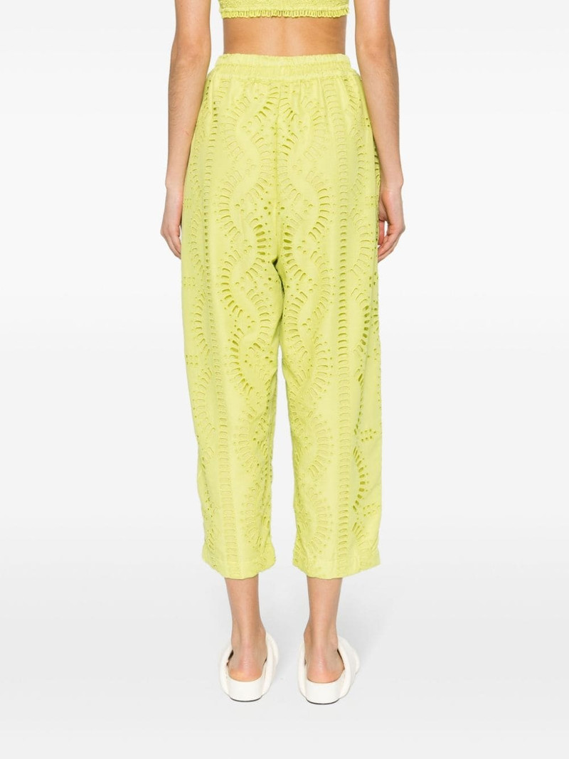Lya high-waist tapered trousers 4