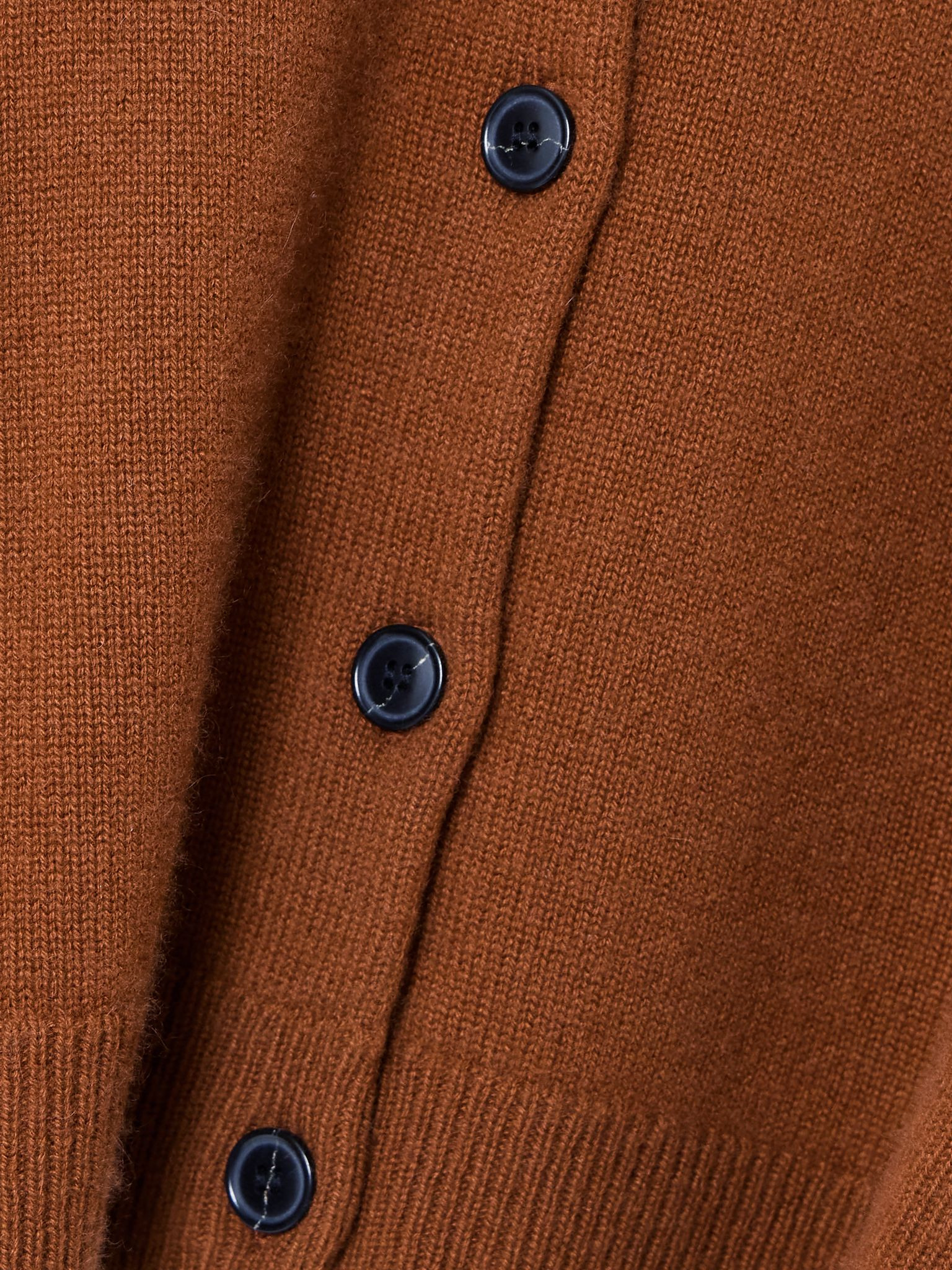 Cashmere cardigan Brown - 5