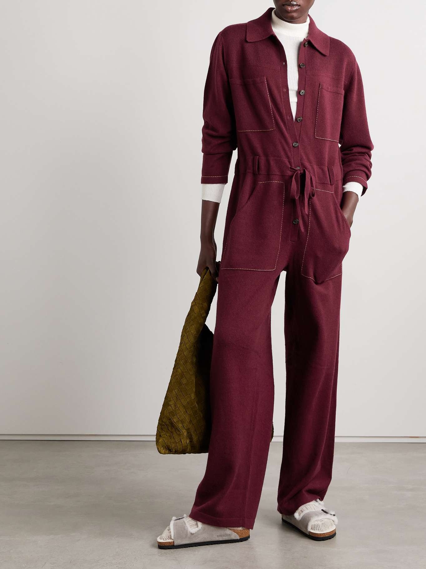 Everywear cashmere jumpsuit - 2