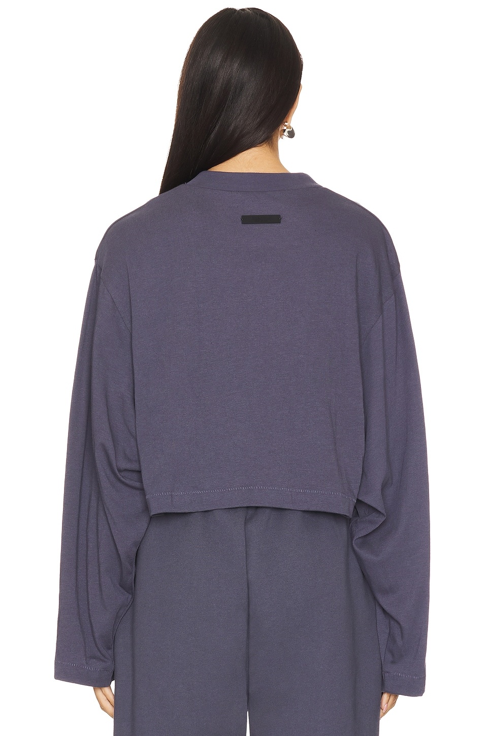 Cropped Long Sleeve T-Shirt - 3