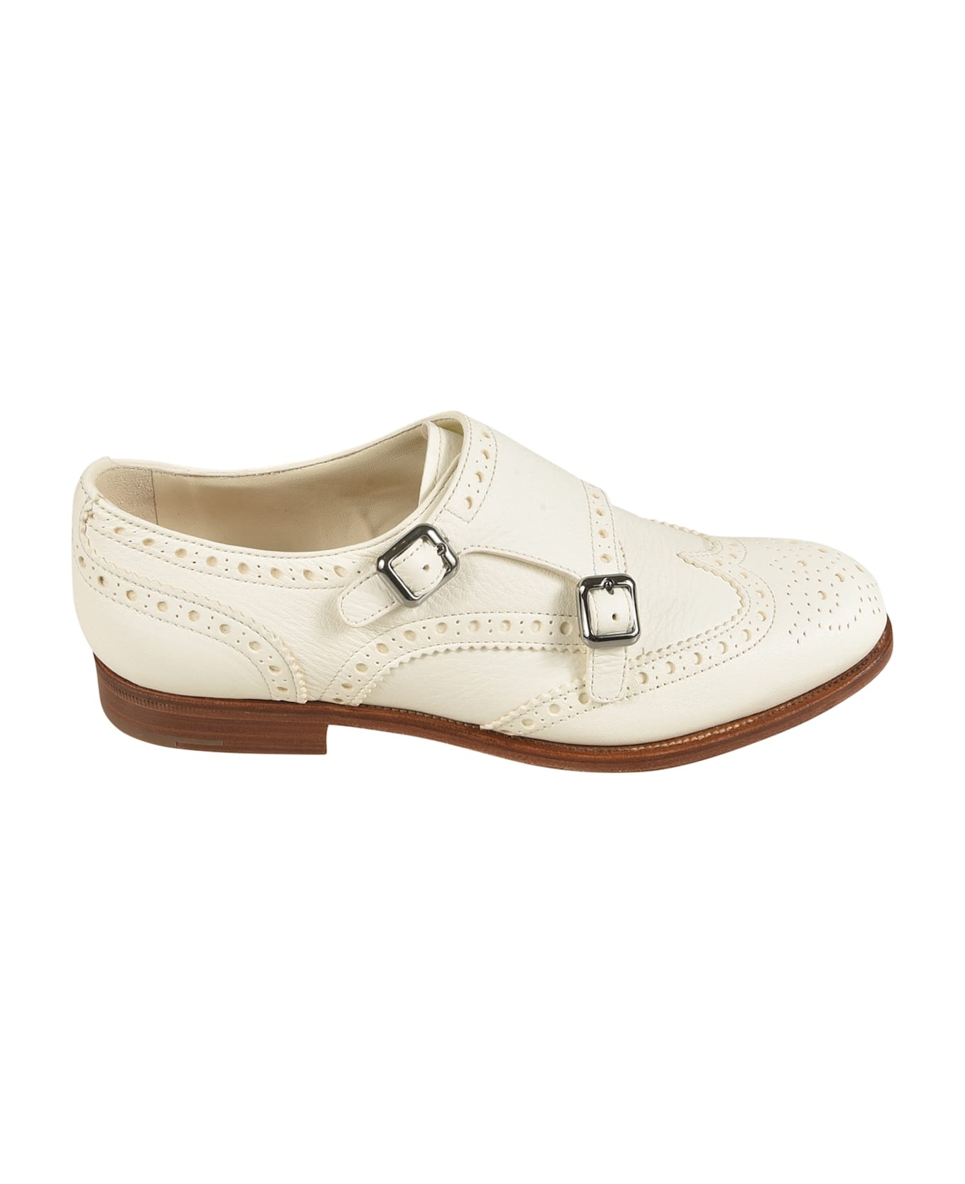 Buckle Wrap Derby Shoes - 1