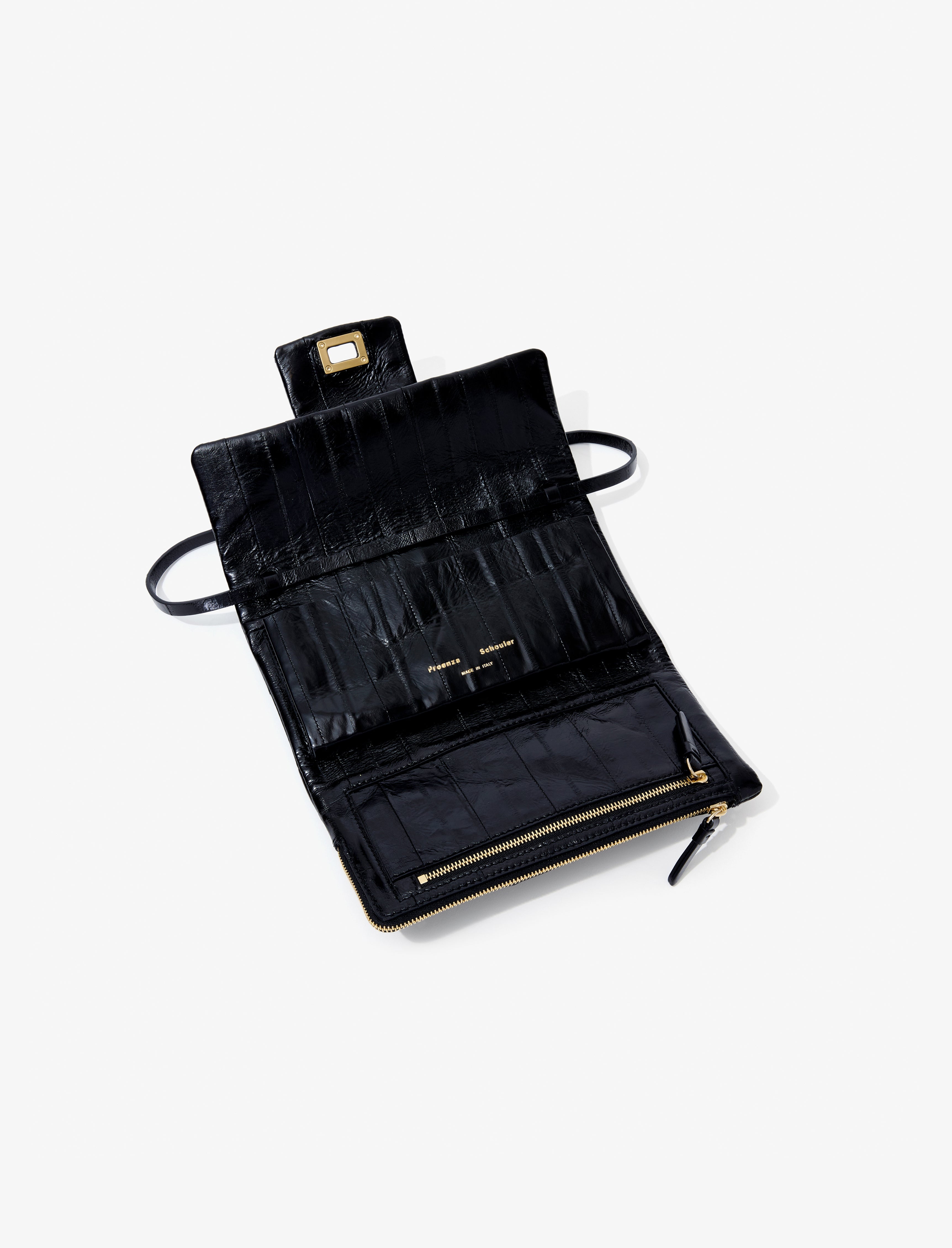 Flip Shoulder Bag in Eel - 5