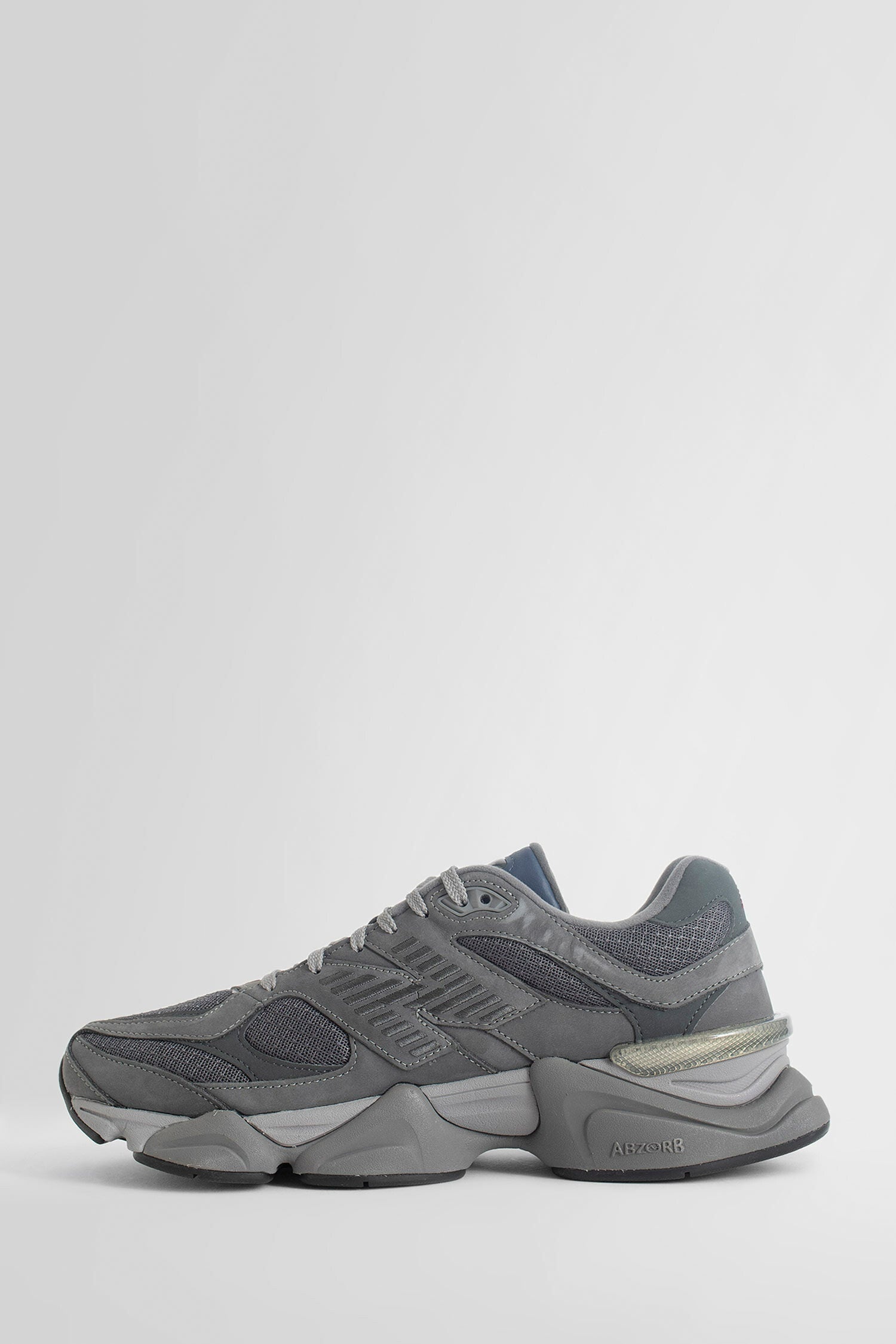 NEW BALANCE UNISEX GREY SNEAKERS - 4