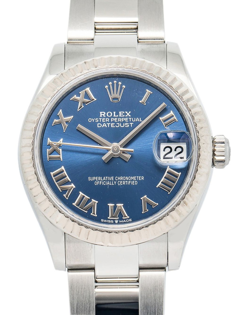 ROLEX 18K white gold DateJust oyster perpetual 31mm outlook