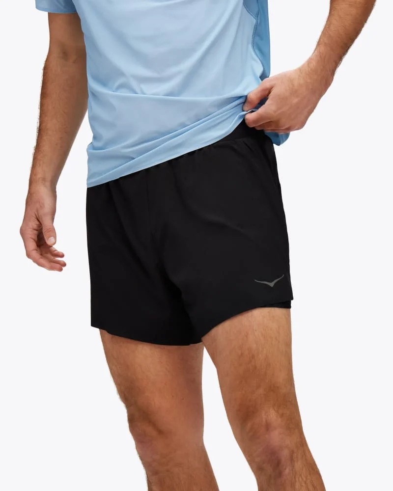 Men's Glide 5" Short 2in1 in Black - 1