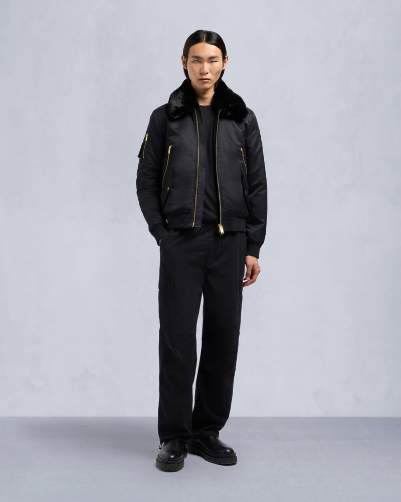 MOOSE KNUCKLES GOLD SERIES COURVILLE BUNNY BOMBER JACKET outlook