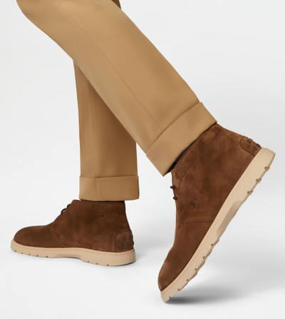 Tod's DESERT BOOTS IN SUEDE - BROWN outlook