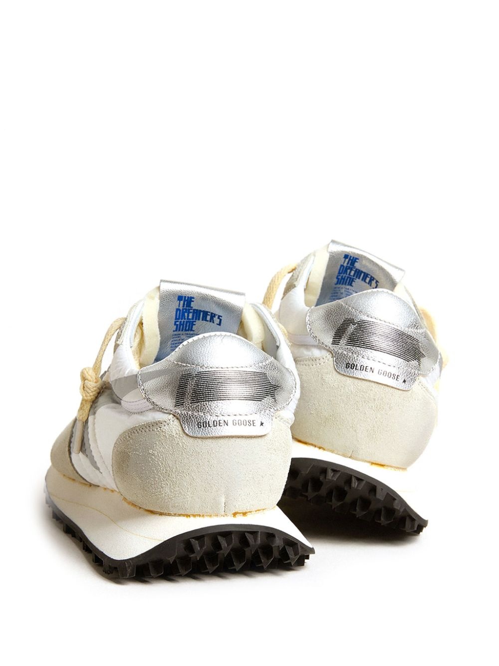 star-print lace-up sneakers - 3