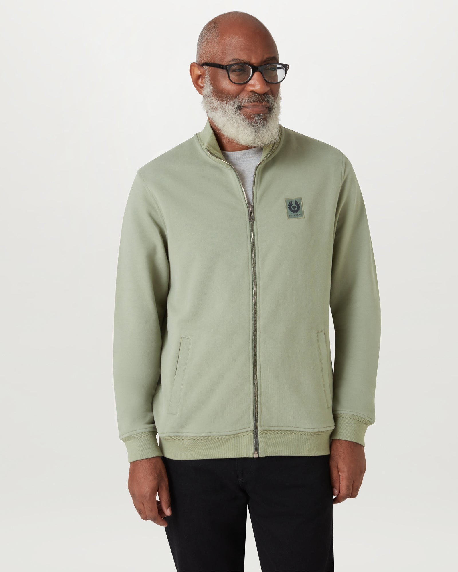 BELSTAFF FULL ZIP SWEATSHIRT - 4
