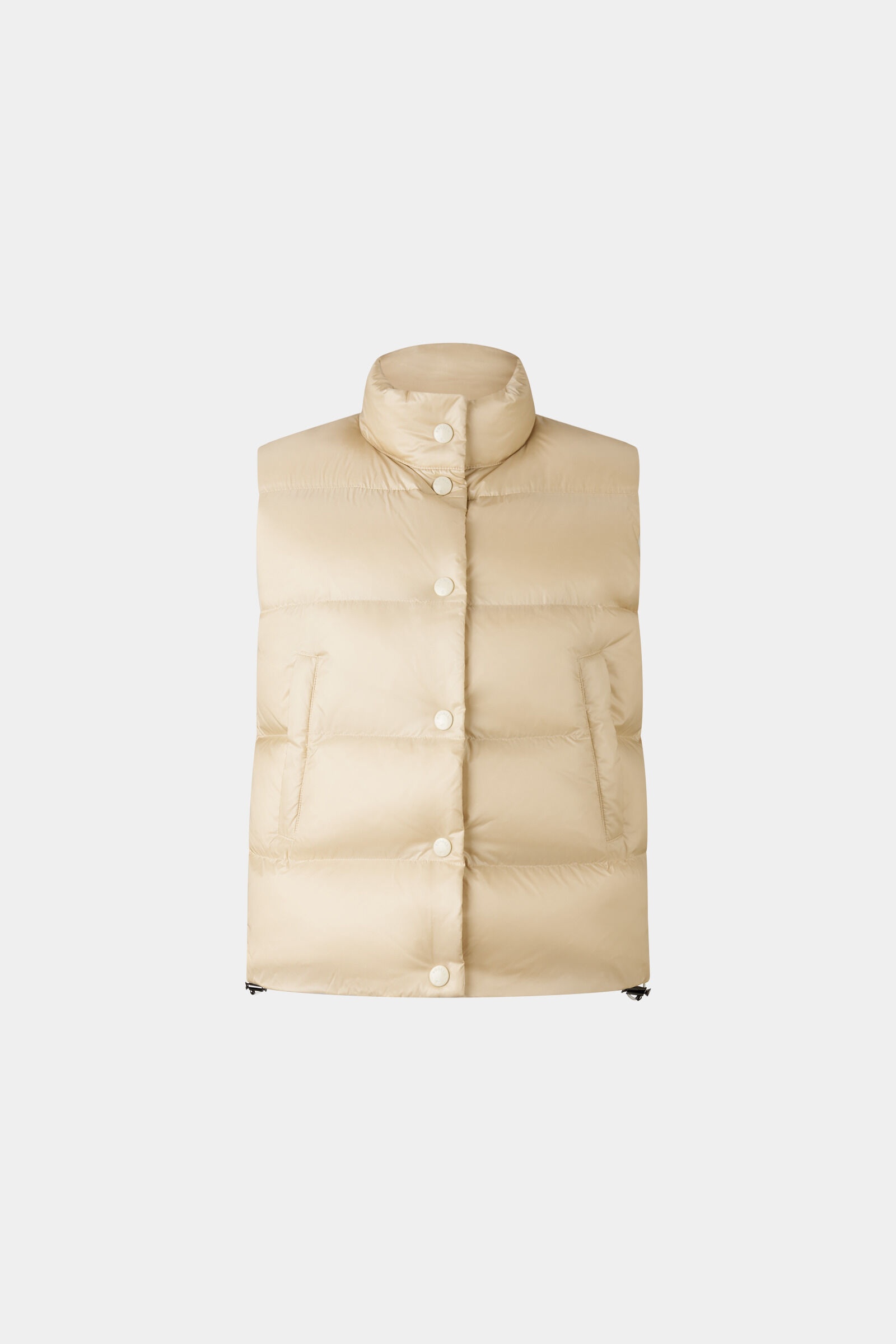 Orely lightweight down vest in Beige - 1