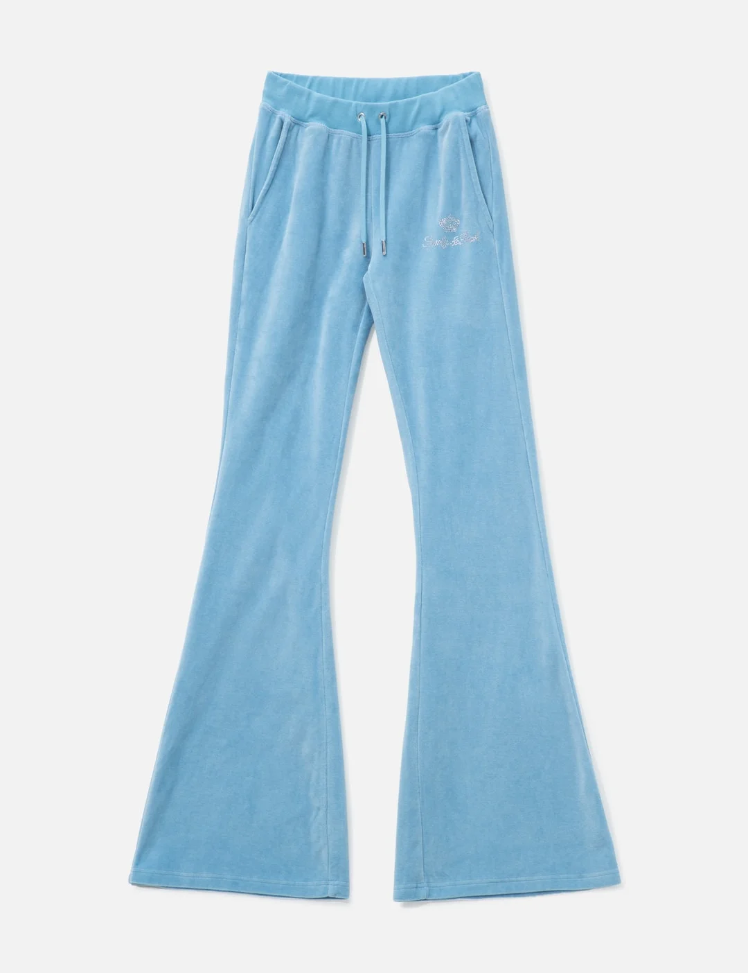 SPORTY & RICH X JUICY COUTURE SCRIPT VELOUR SWEATPANT - 1