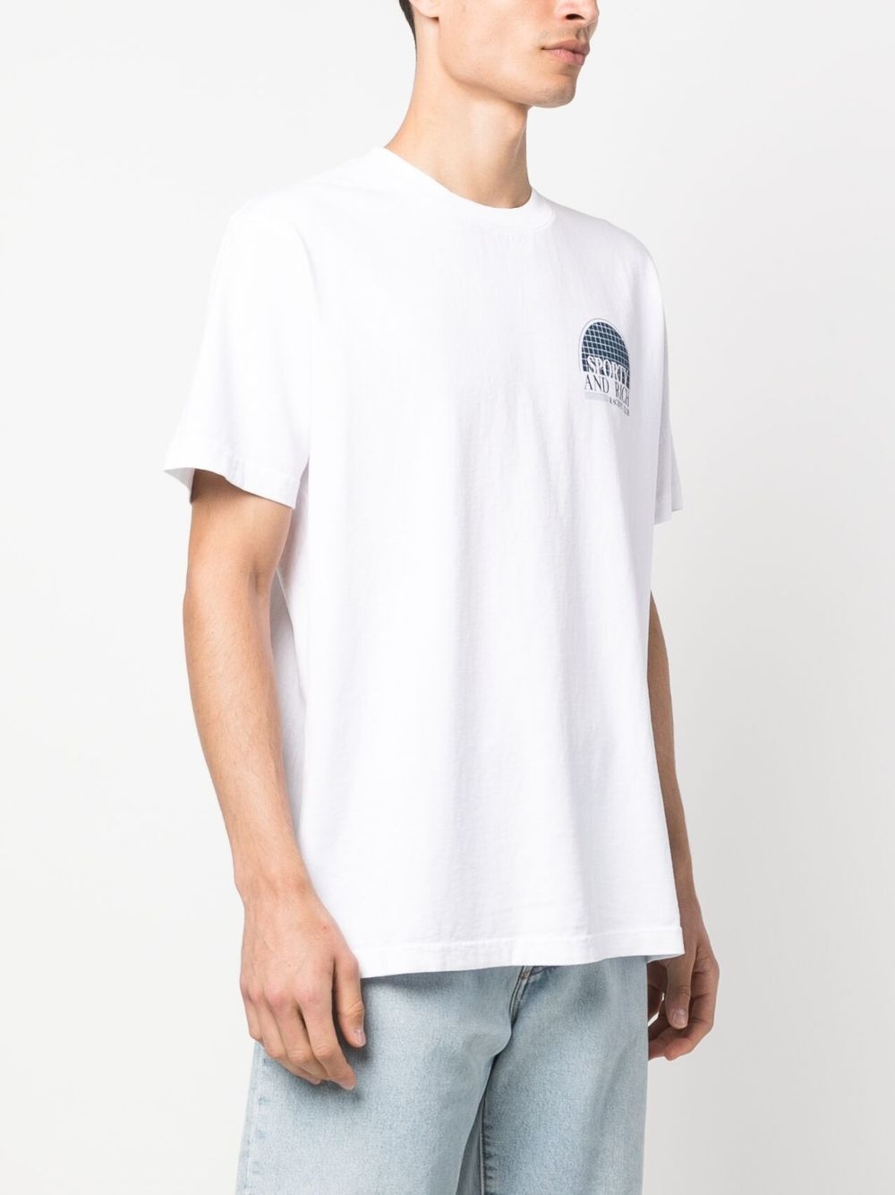 logo-print cotton T-shirt - 5