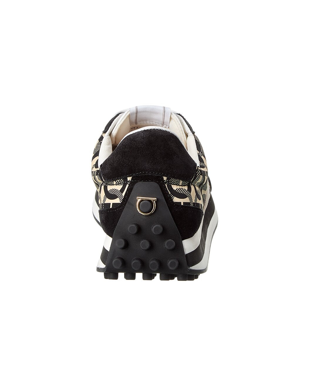 Ferragamo Gancini Nylon & Suede Sneaker - 3