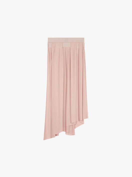 GIVENCHY ASYMMETRICAL PLEATED SKIRT - 1