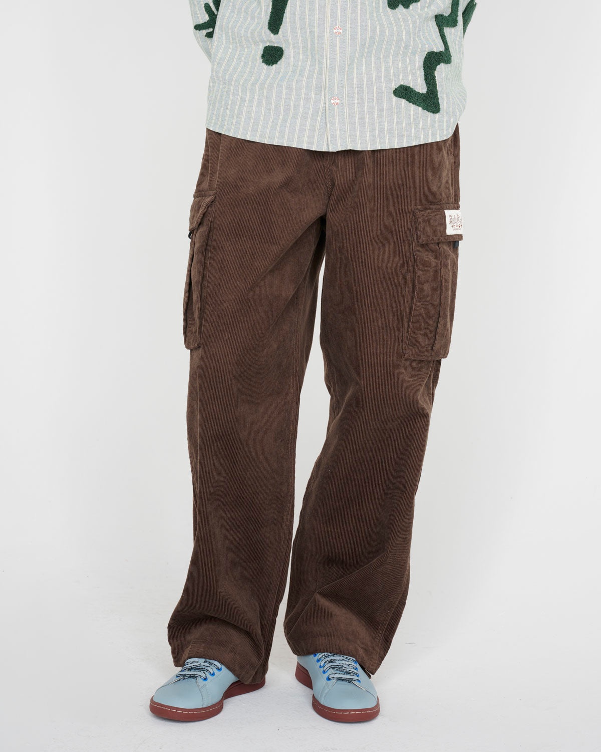 Micro Cord Flight Pant - Brown - 4