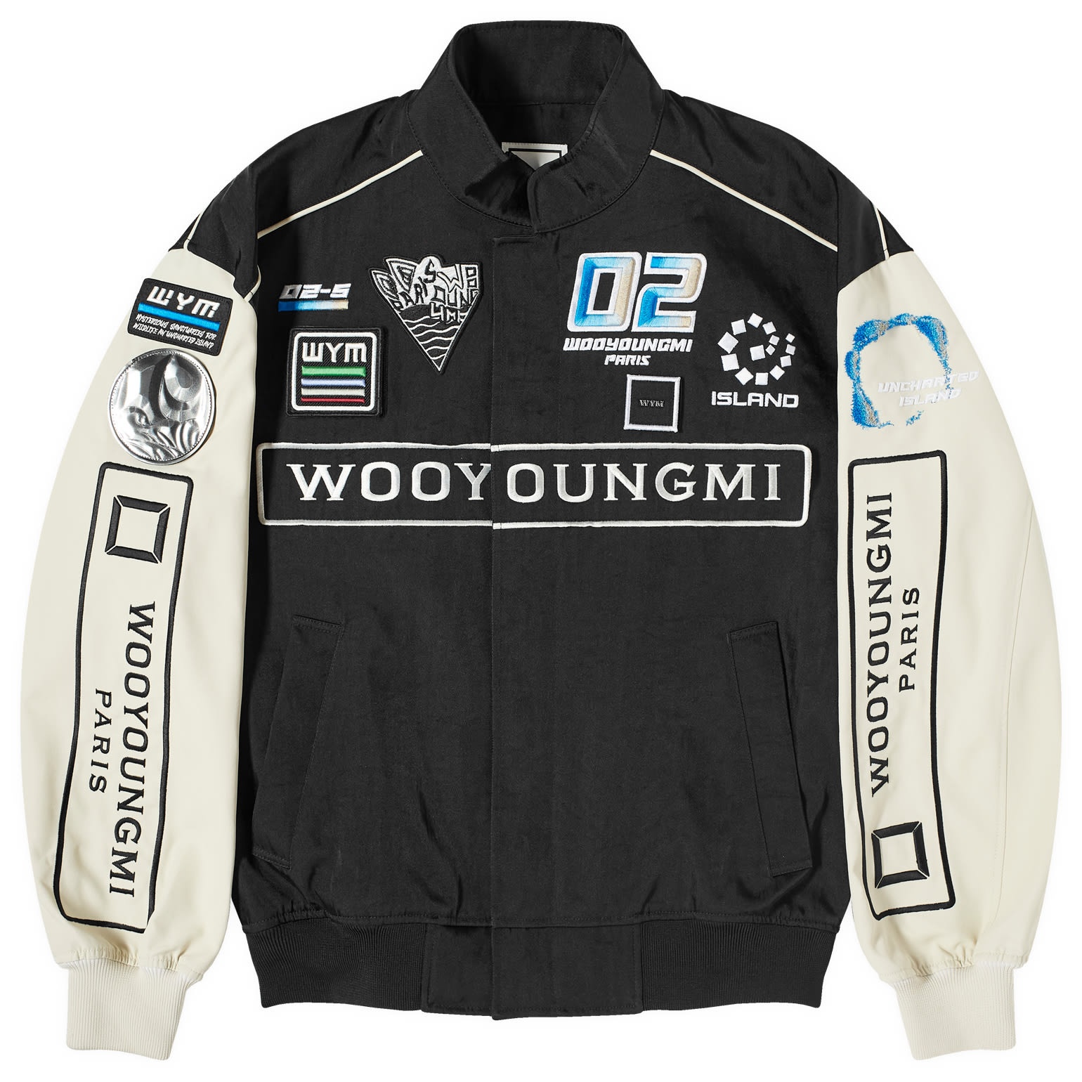 Wooyoungmi Logo Varsity Jacket - 1