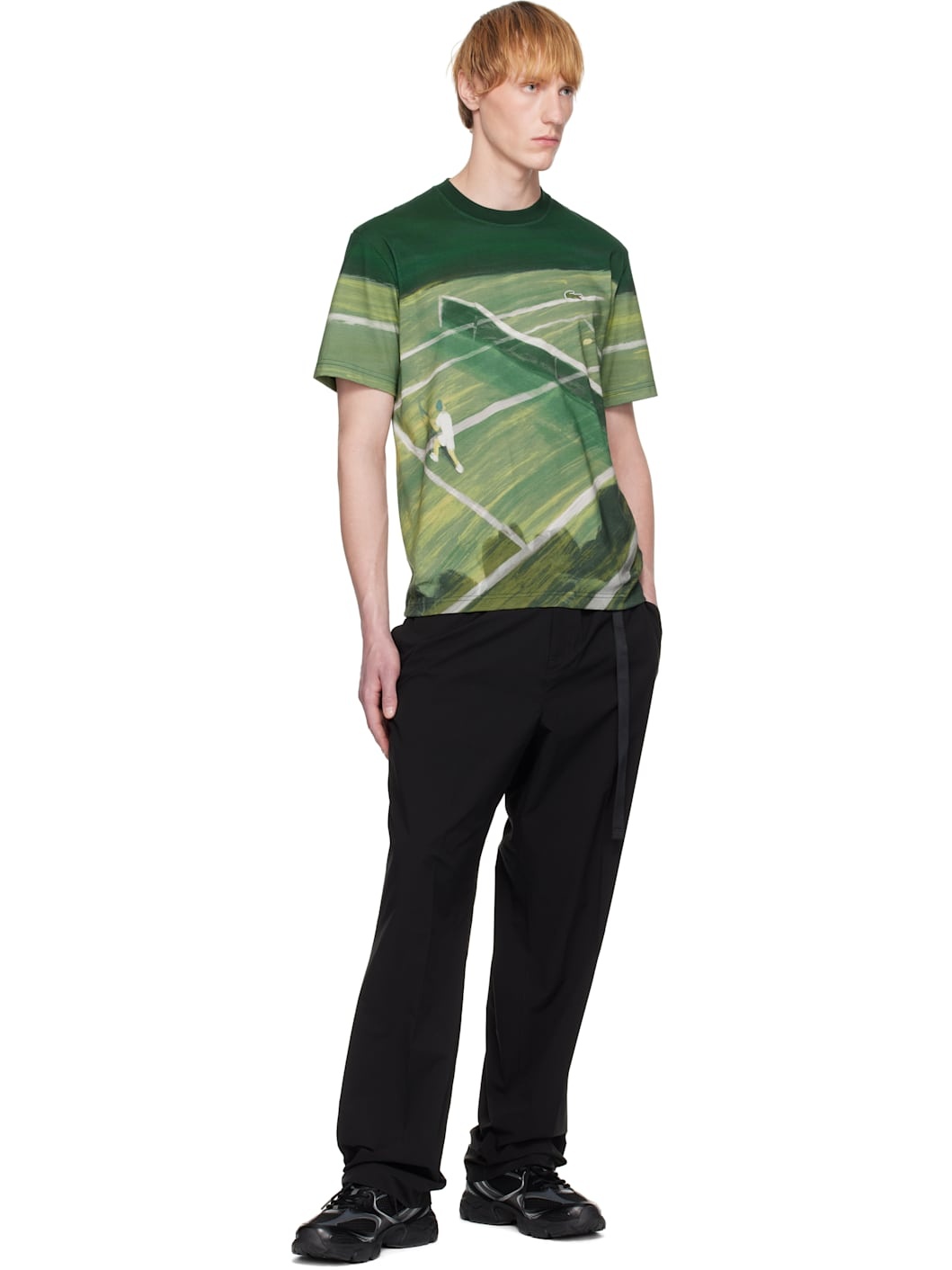 Green Graphic Classic Fit T-shirt - 4