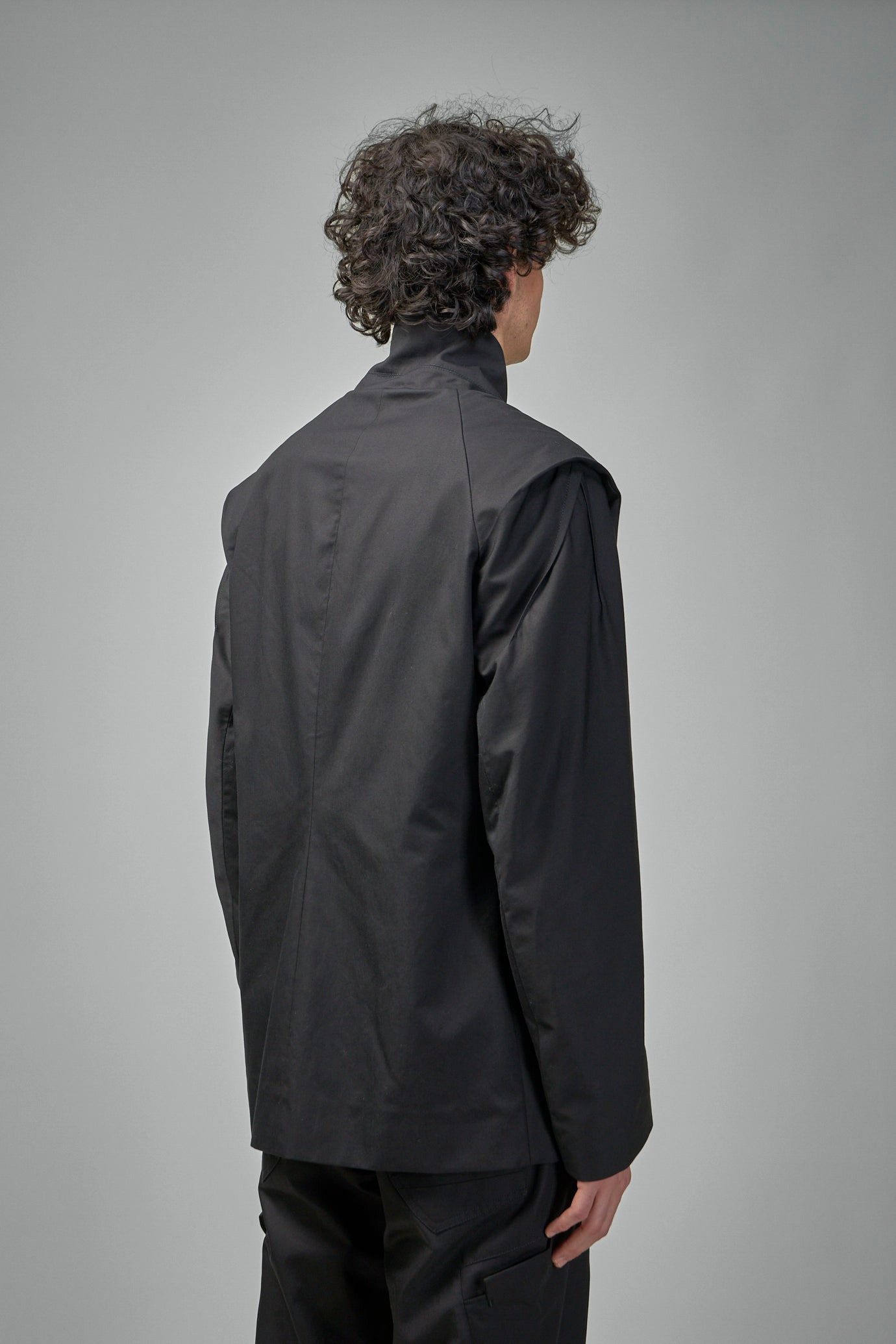 Navin K-Dart Blazer Cotton Weave - 3