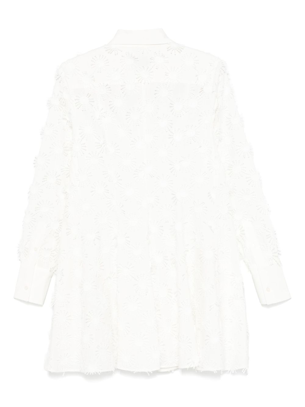 3D-detail mini dress - 2