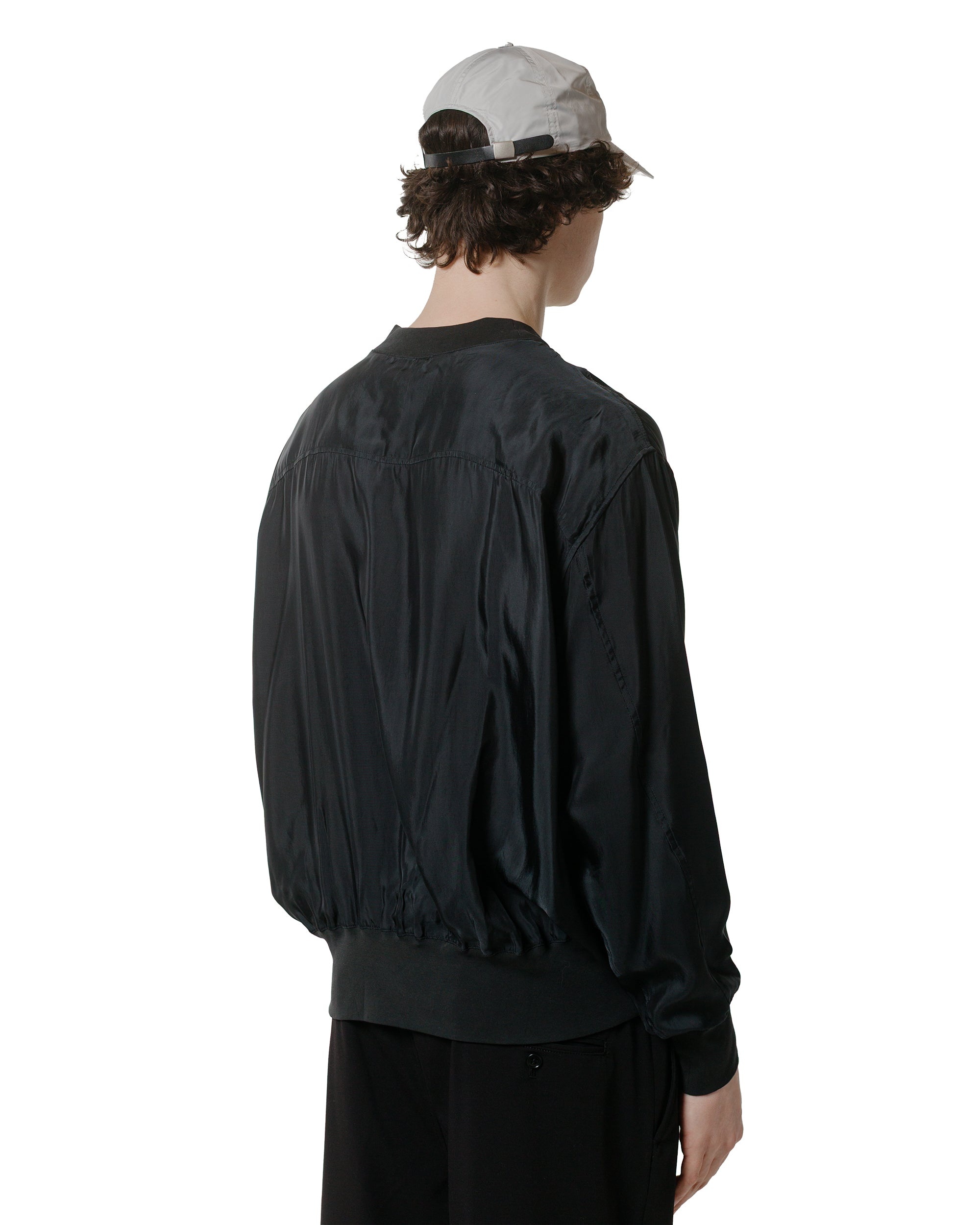 Cupro Pullover Black - 3
