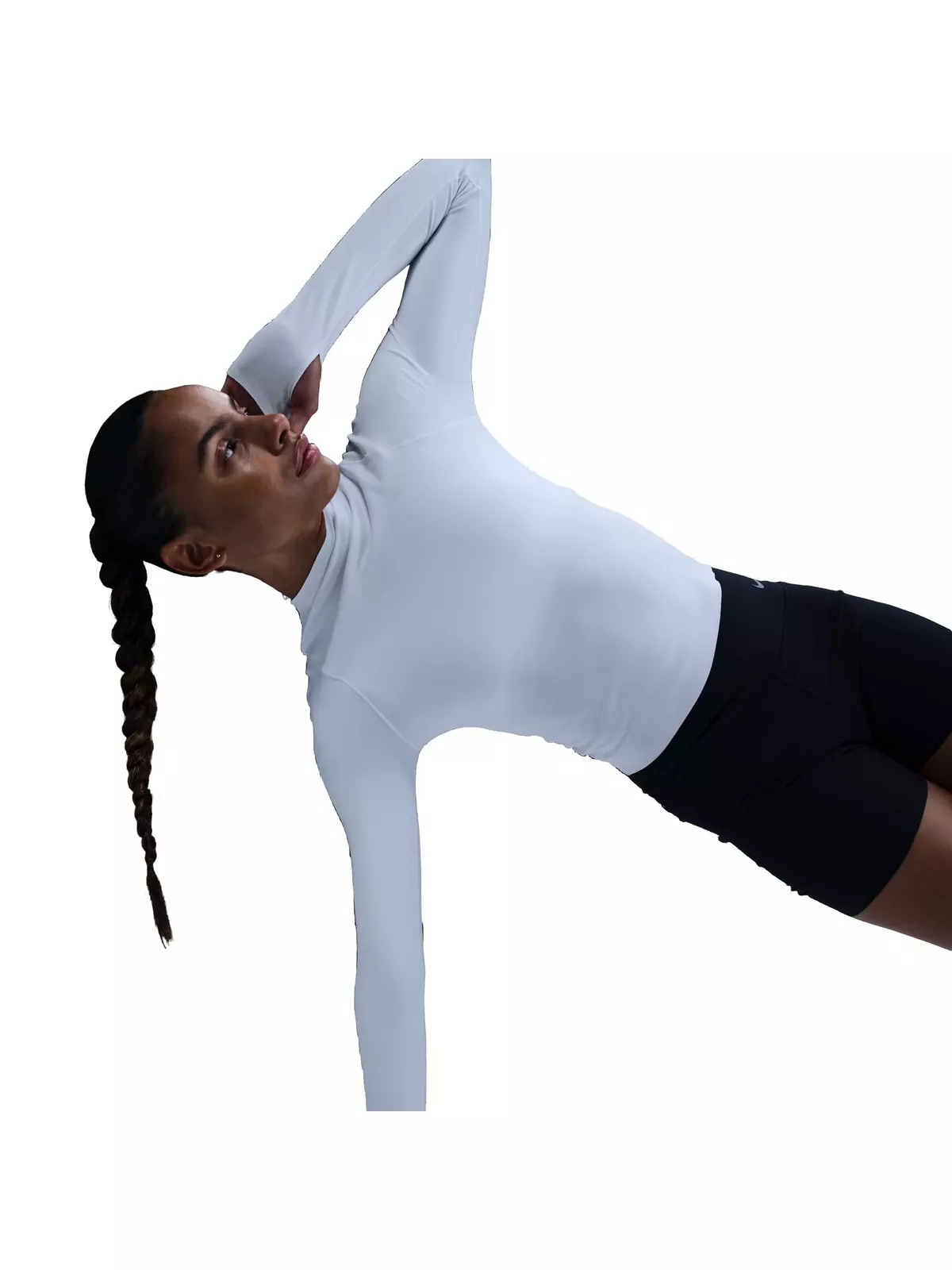Women's Zenvy Dri-FIT Long-Sleeve Top - White - 3