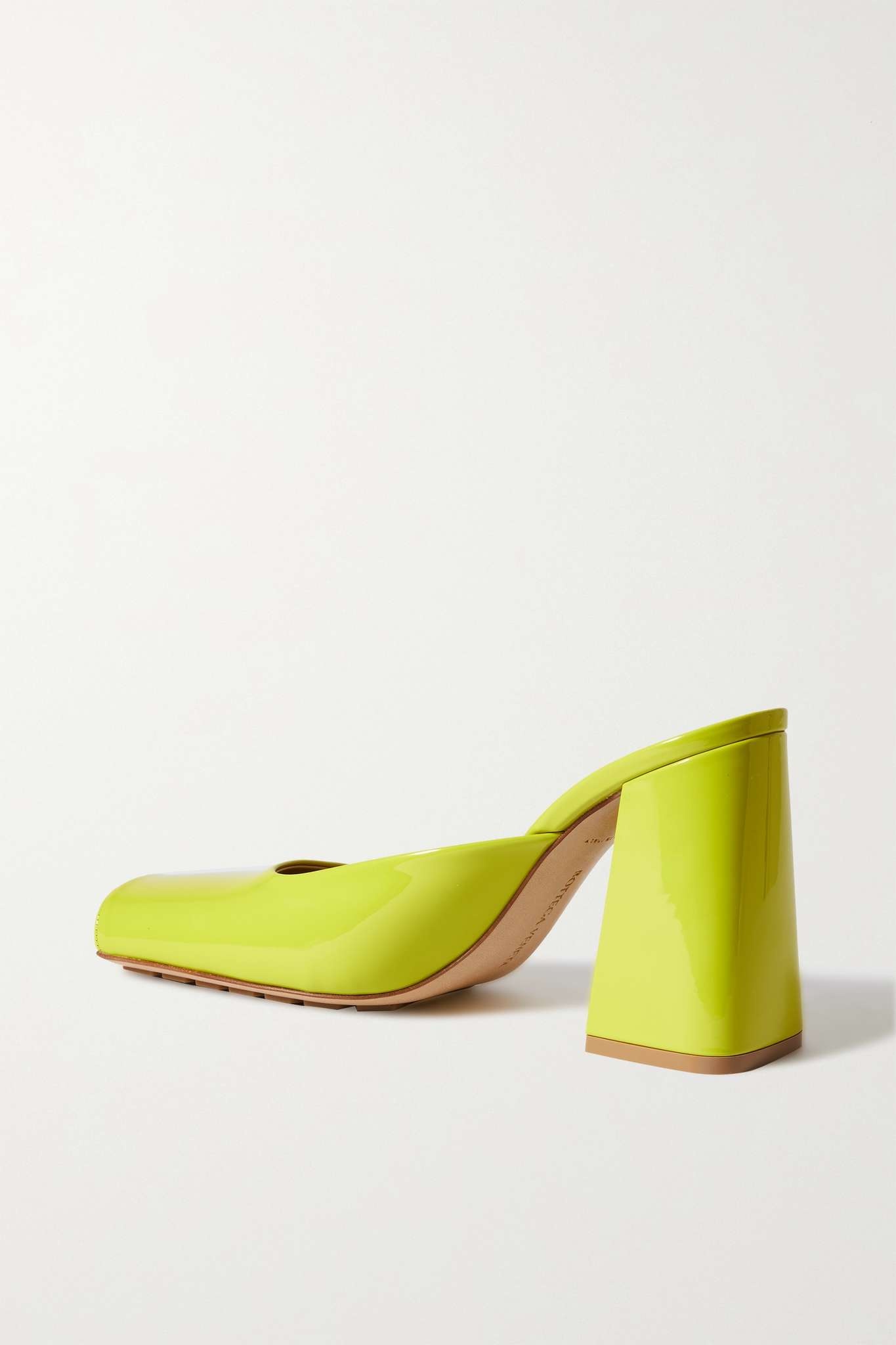 Patent-leather mules - 5