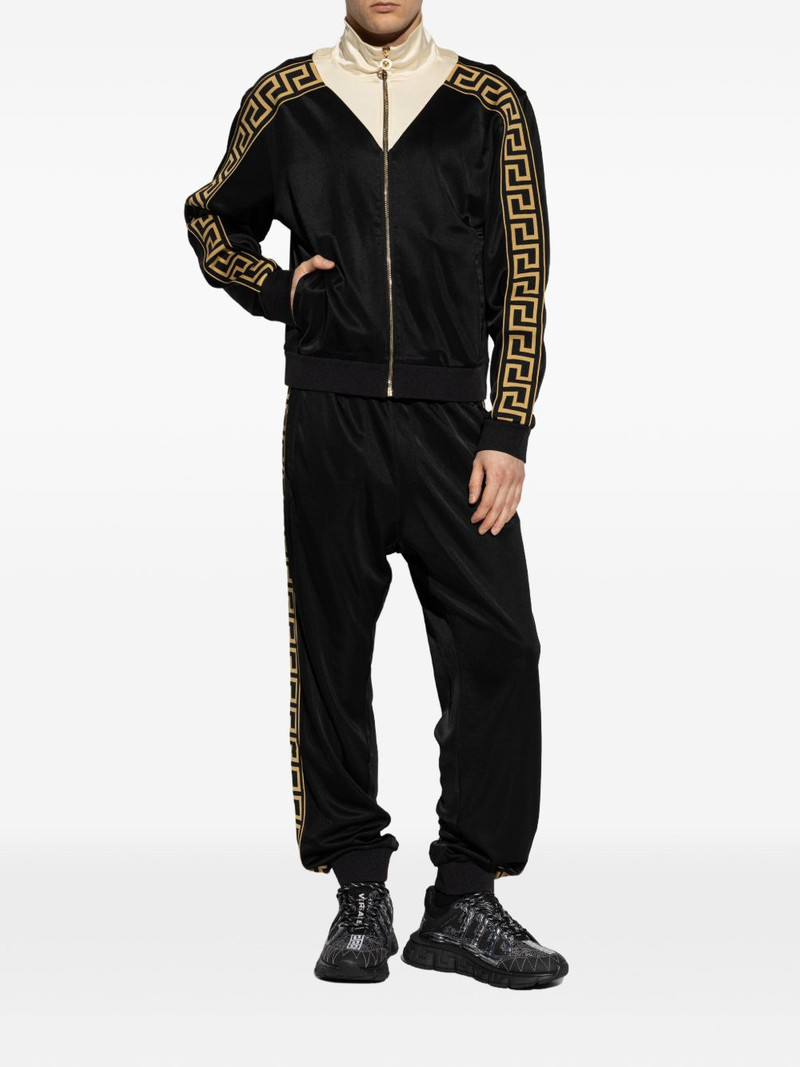 VERSACE zip-up sweatshirt outlook