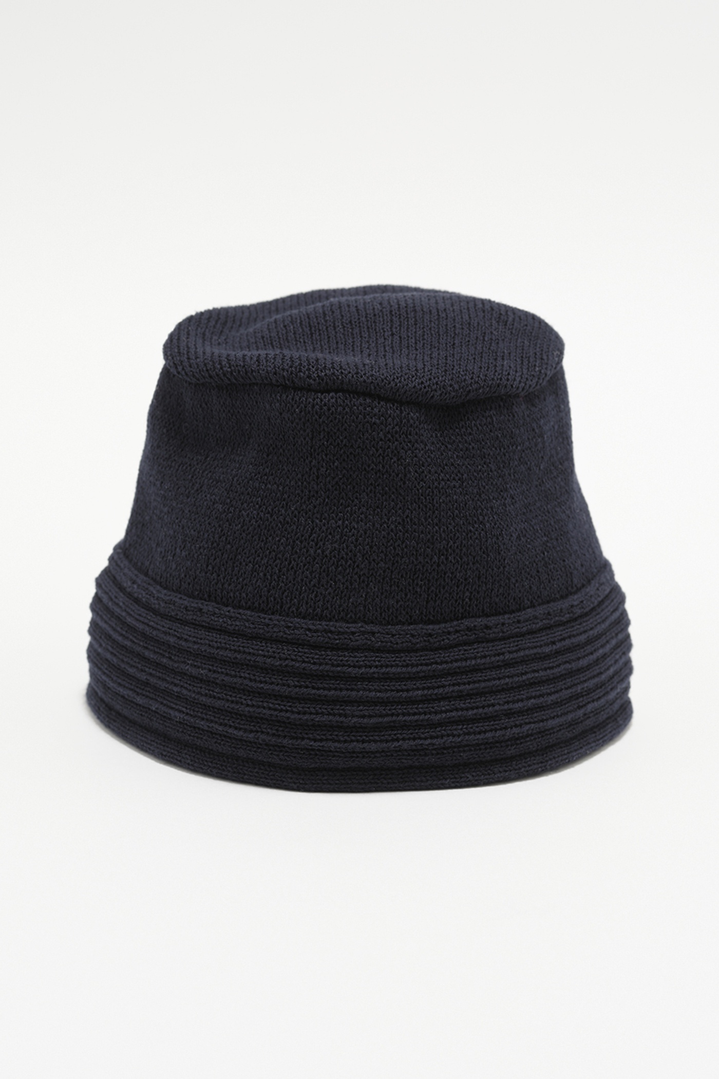 Shaggy Hat Rugged Navy Rustic Cotton - 1