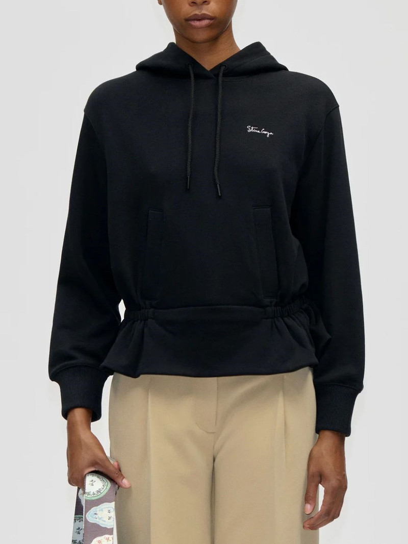 STINE GOYA Cinched Waist Sweatshirt outlook