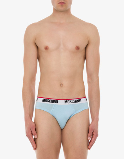 Moschino SET OF 2 LOGO BAND BRIEFS outlook