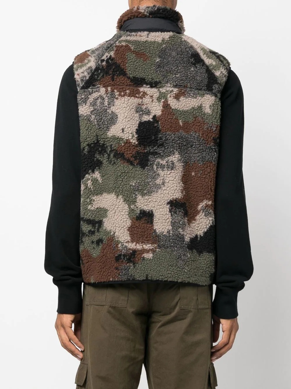 Prentis camouflage-print vest - 4