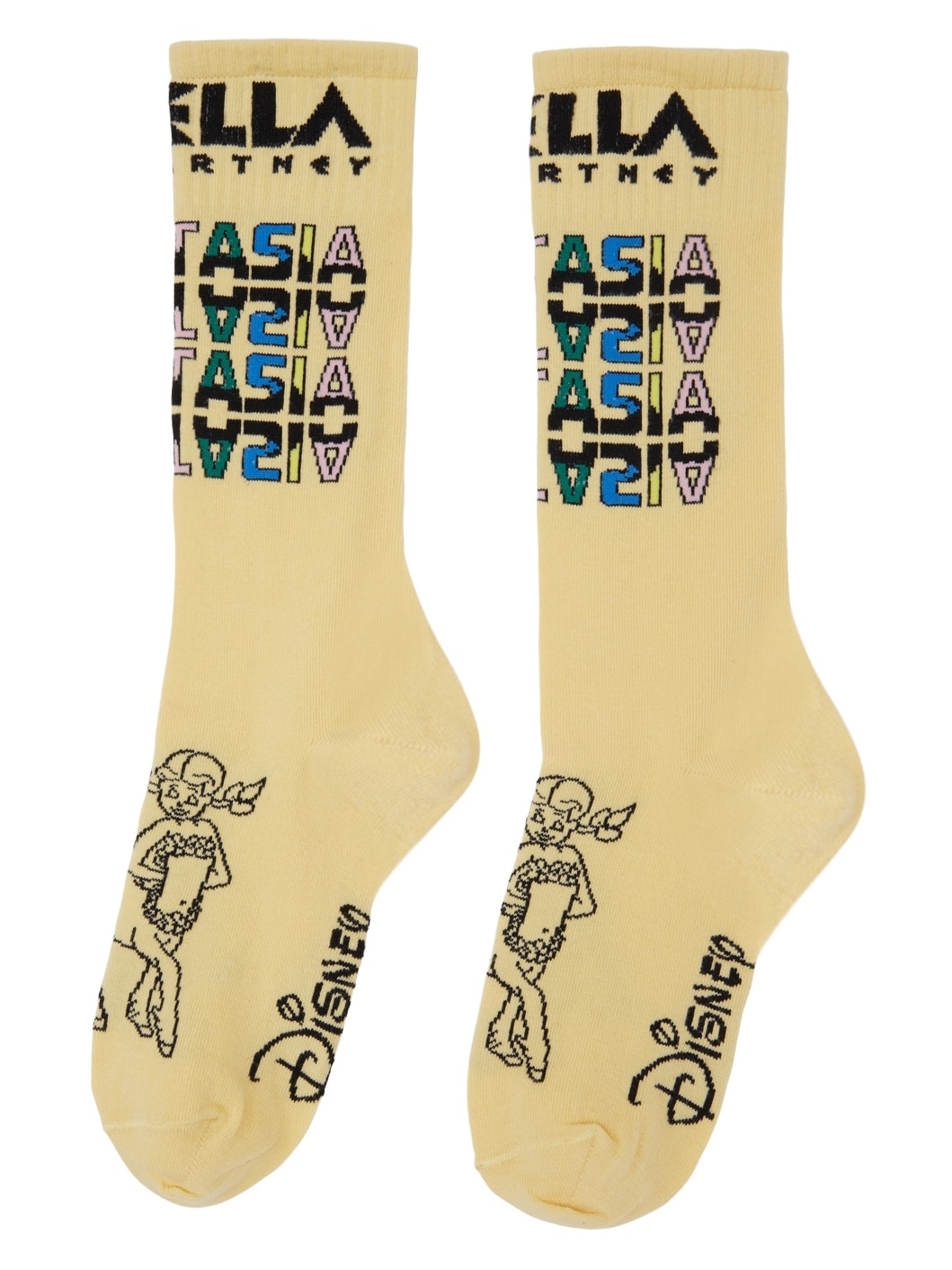 Yellow Fantasia Centaurette Socks - 2