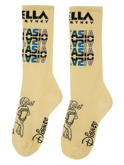Stella McCartney Yellow Fantasia Centaurette Socks outlook