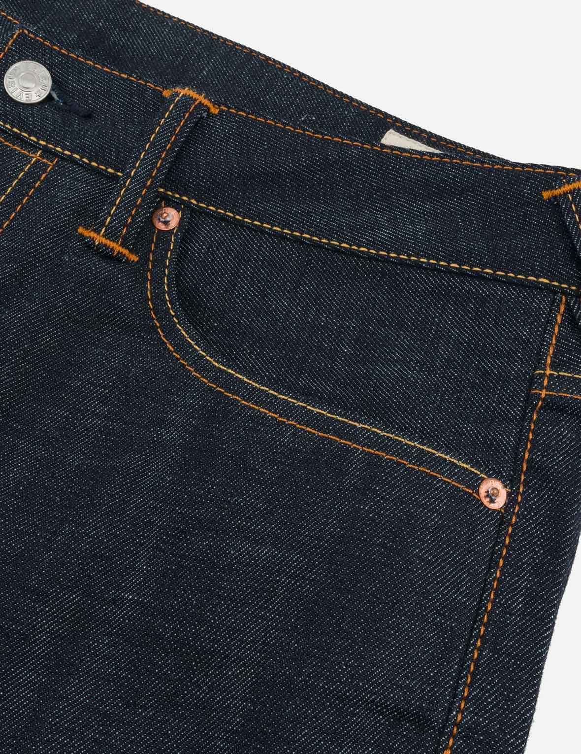 Multi-Pocket with Brocade Patch Regular Fit Jeans #2000 - 6