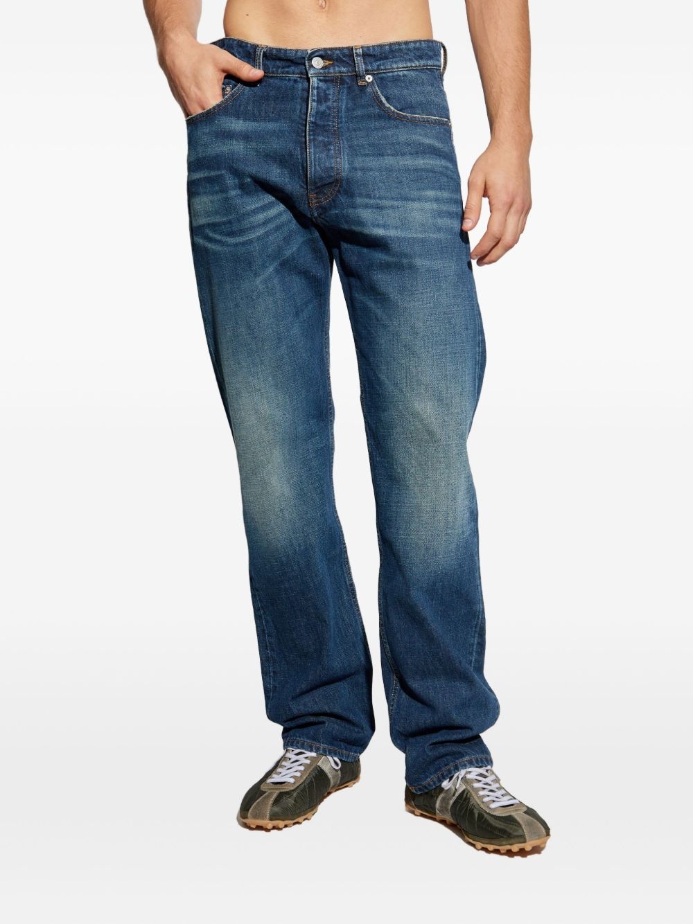logo-patch jeans - 3