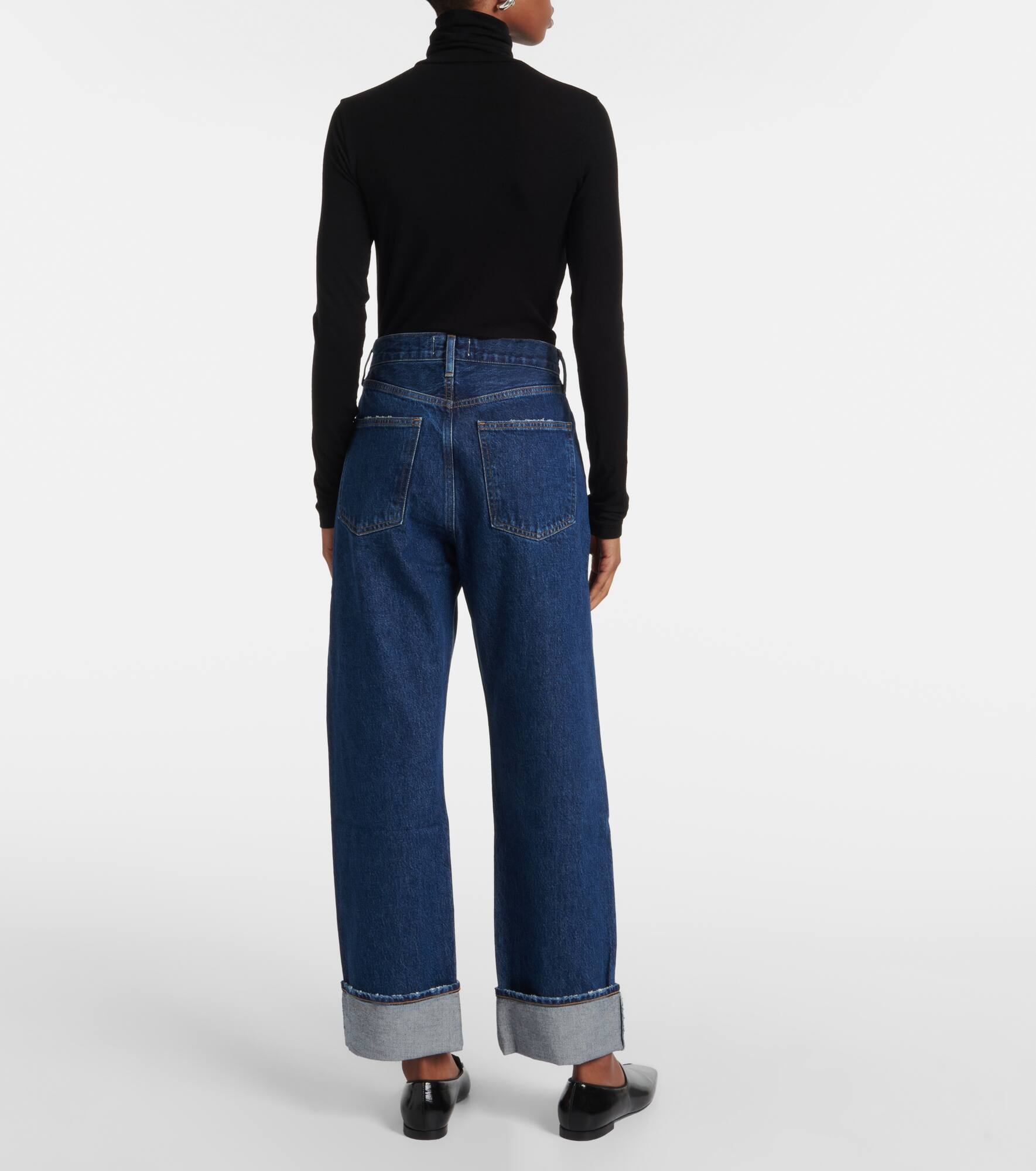 Fran mid-rise straight jeans - 3