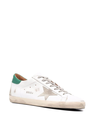 Golden Goose Superstar distressed sneakers outlook