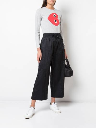 Comme des Garçons PLAY printed logo T-shirt outlook