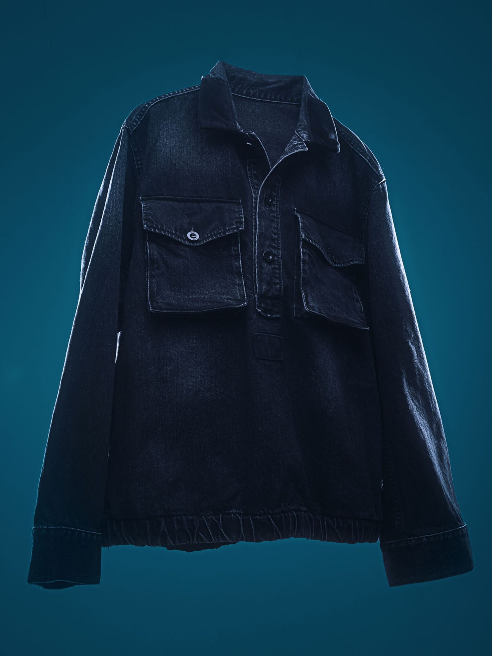 Denim Pullover - 2