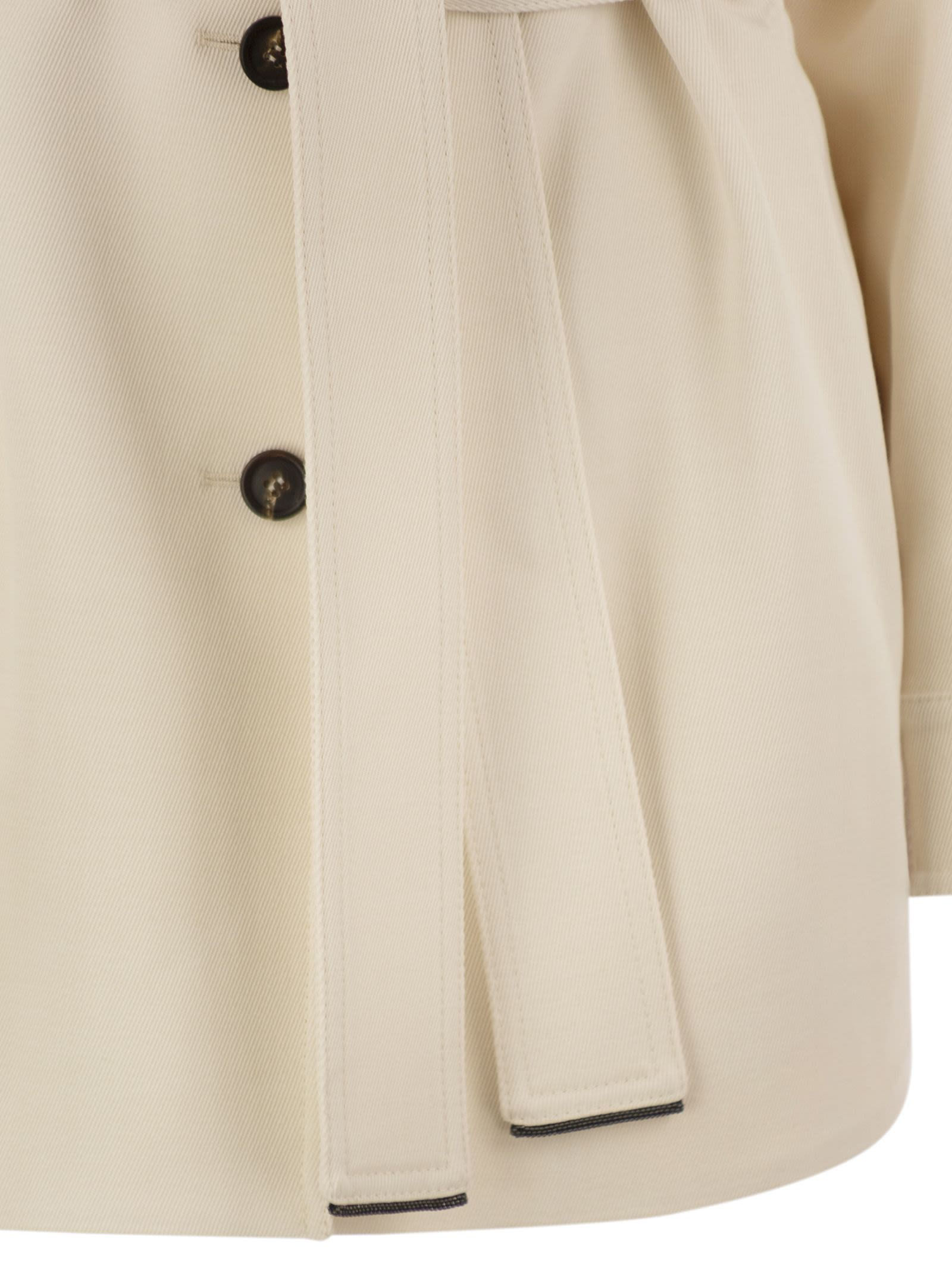 Brunello Cucinelli Women Viscose And Wool Safari Jacket - 4